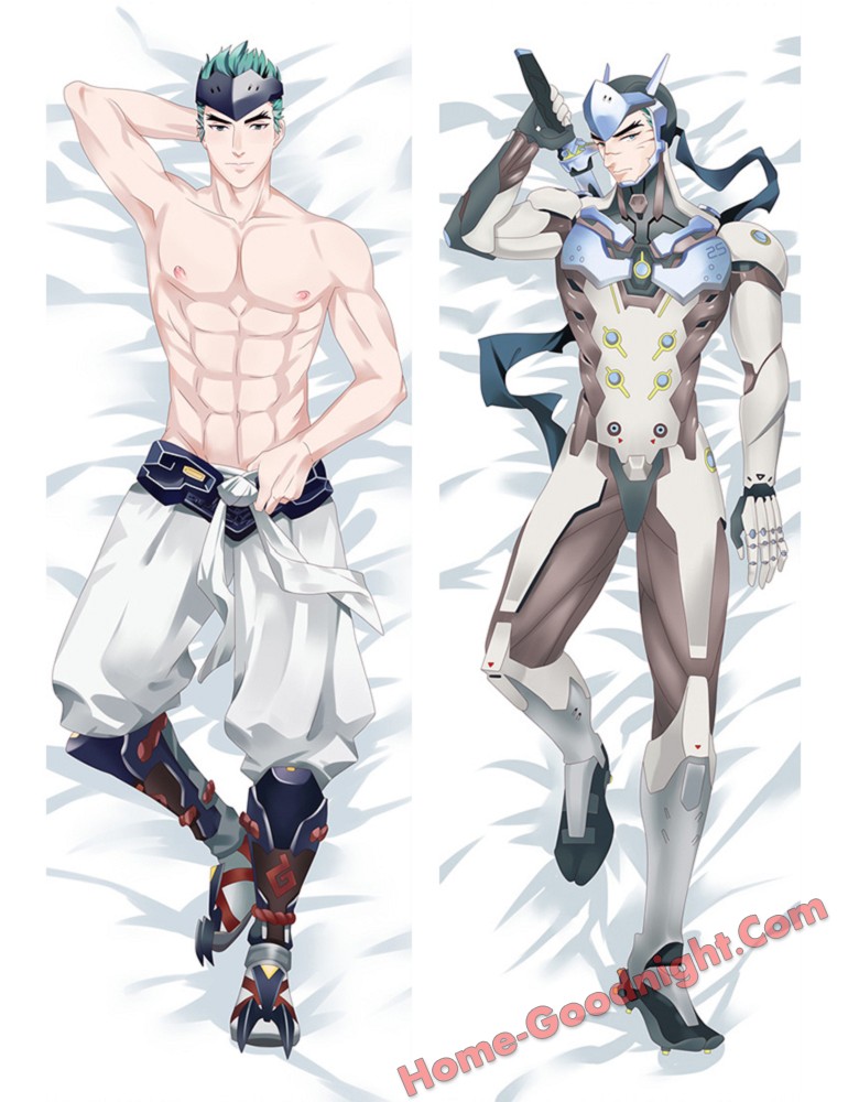 Genji - Overwatch Male Anime Dakimakura Japanese Hugging Body Pillow Covers